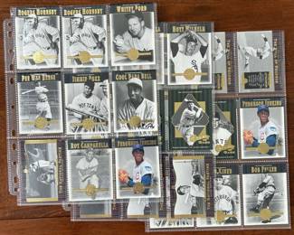 2001 Upper Deck Hall of Famers Over 40 Cards Including Roger Hornsby, Whitey Ford and more