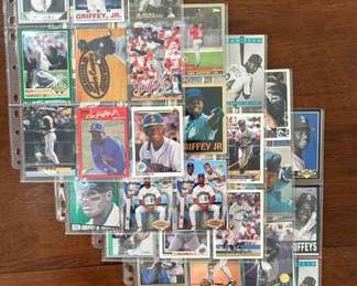 Over 80 Ken Griffey Jr. Baseball Cards