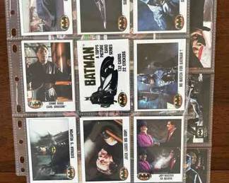 Over 30 Batman Movie Cards