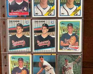25 Tom Glavine Cards Includes Rookies