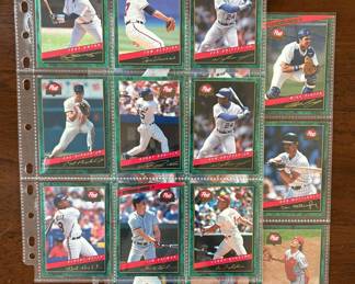 1994 Post Baseball Cards Lot of 27 including Ken Griffey Jr, Cal Ripken Jr. Tony Gwynn, and more