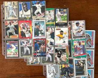 Over 70 Frank Thomas Baseball Cards