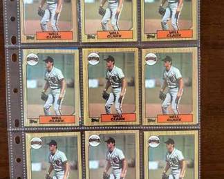 15 Will Clark Rookie Cards