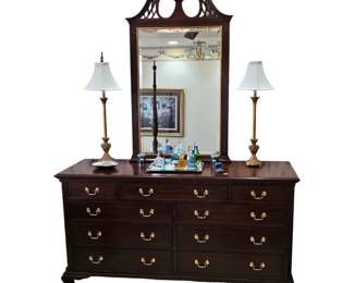 Henkle Harris dresser with mirror