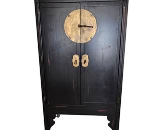 Black lacquer Chinese Wedding Chest