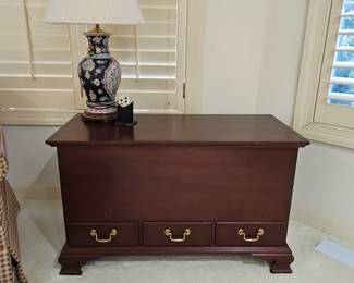 Lovely Mahogany chest with three drawers