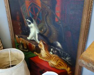 Oil on canvas signed.