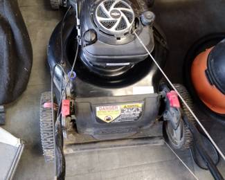 Craftsman push mower.