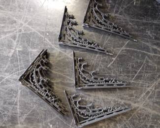 Gothic brackets iron