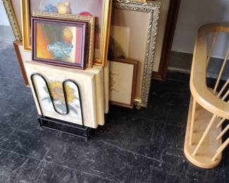 oil on canvas and more.