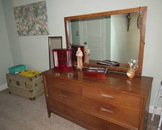 Mid Century dresser with mirror- Dixie