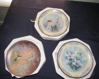 Collector plates- hummingbirds