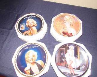 Collector plates- Marilyn Monroe