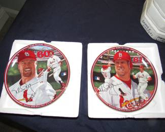 Collector plates- Mark McGwire