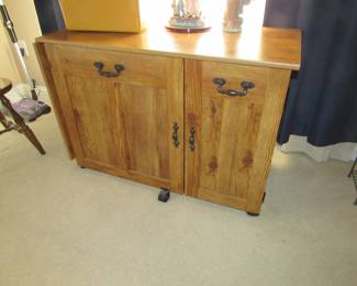 Kenmore sewing machine in cabinet