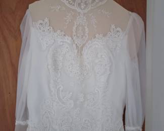 wedding dress bodice