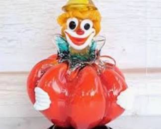 Murano Glass Blown Clown