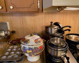 pots stainless steel cookware