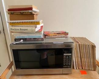 microwave and cook books