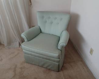 Mint green chair