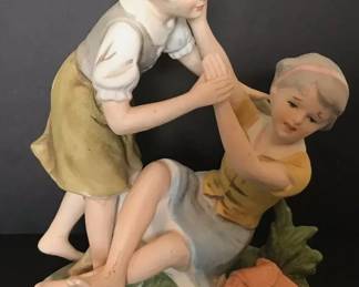 Andrea by Sadek two girls playing