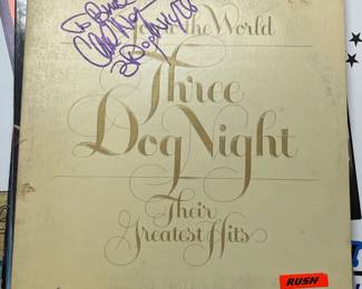 THREE DOG NIGHT SIGNED ALBUM