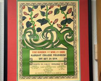 VINTAGE ROCK AND ROLL CONCERT POSTER