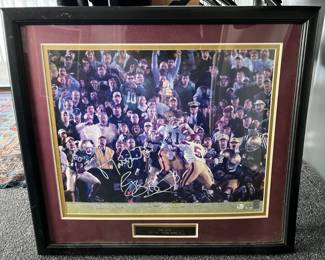 REGGIE BUSH SPORTS MEMORABILIA