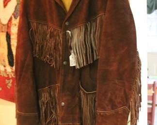 SUEDE FRINGE JACKET