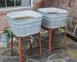 WASH TUBS