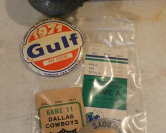 GULF & DALLAS COWBOYS MEMORABILIA