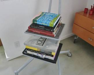 Super Cool, RARE, Mid-Century TV Cart by Eduard Samso