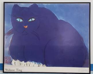 Walasse Ting Exhibition Poster