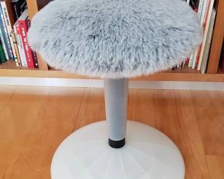Furry Seat Stool by Ikea!