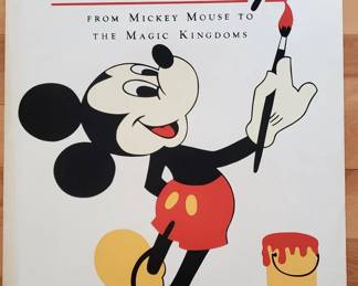 Lithographic Poster of an Iconic Disney Book Cover