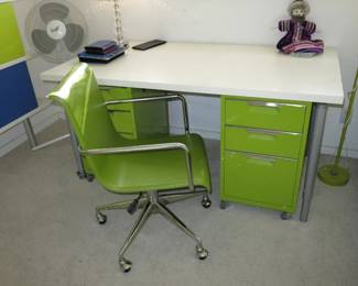 Olive Green Desk Set
