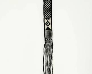 Tall Primitive Camel Hair Weaving