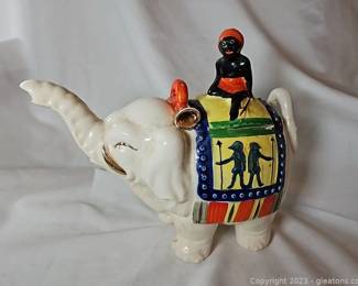 Made in Japan Elephant Egyptian Teapot