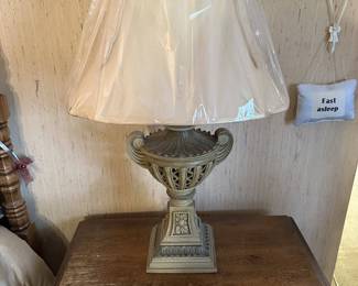 Pair of Table Lamps with Shades Still Wrapped