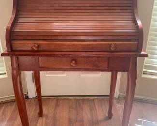 Small rolltop secretary desk