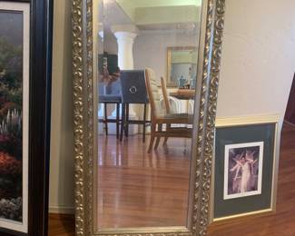 Gold Framed Mirror