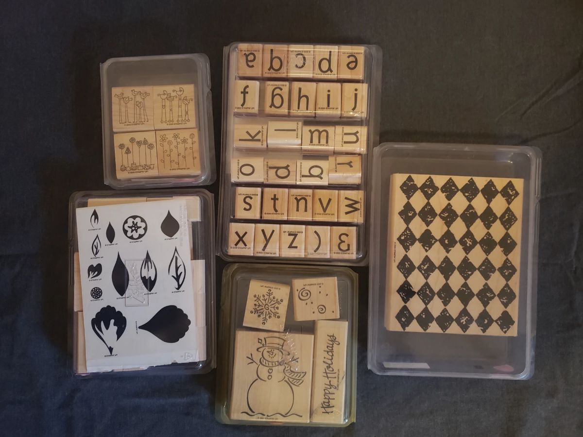 Stampin' Up! brand stamp sets