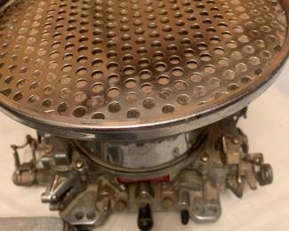 Edelbrock 4-Barrel 650 CFM Carburetor with Velocity Stack