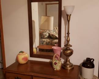 Writing Desk & Mirror (sold separately