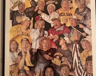Michigan fans poster