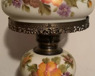 Floral Antique Lamp