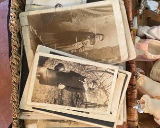 Antique black & white photos