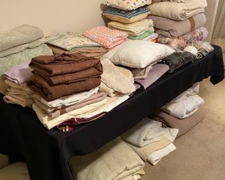 Lines- blankets, sheets, pillow shams, comforters , pillows