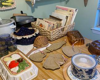 Ceramic molds, copper molds, candy molds