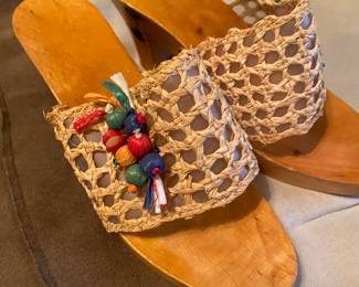 1050’s hand carved fruited clogs :0)